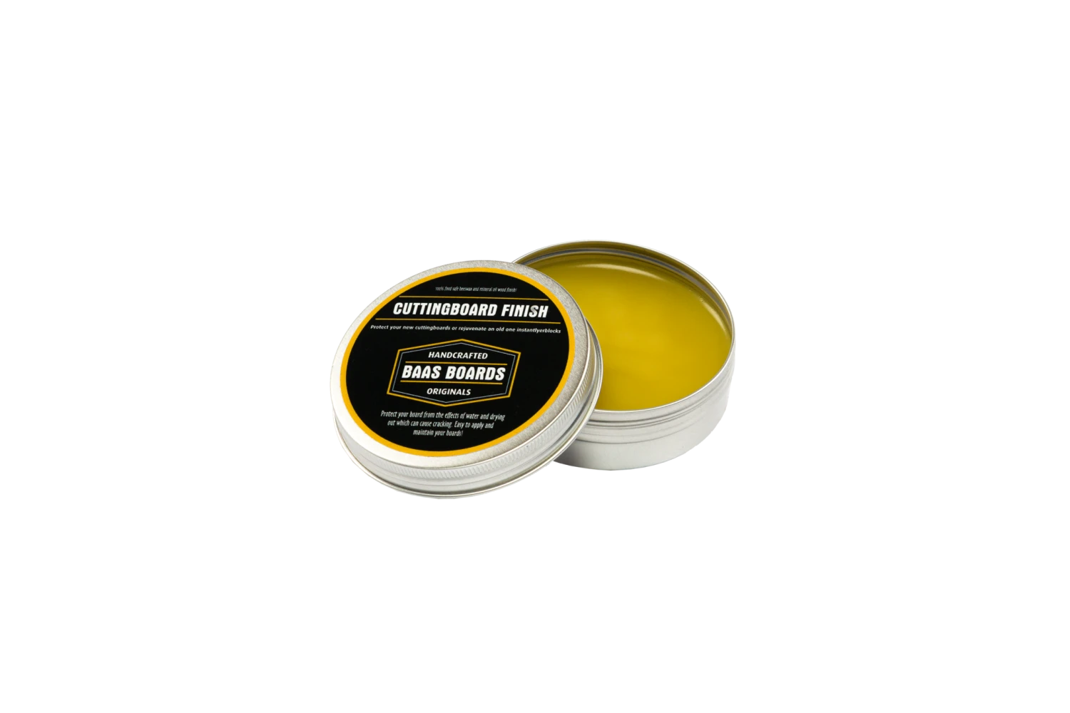 Baas Boards Cuttingboard Finish / Onderhoudswax 2 Baas Boards Cuttingboard Finish / Onderhoudswax - Afbeelding 2