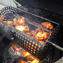 Big Green Egg Ronde Spit Mand, Tumbler Basket Voor Rotisserie 9 Big Green Egg Ronde Spit Mand, Tumbler Basket Voor Rotisserie -BBQ Verkoopwinkel big green egg ronde spit mand tumbler basket voor 1