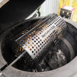 Big Green Egg Ronde Spit Mand, Tumbler Basket Voor Rotisserie 11 Big Green Egg Ronde Spit Mand, Tumbler Basket Voor Rotisserie -BBQ Verkoopwinkel big green egg ronde spit mand tumbler basket voor 3