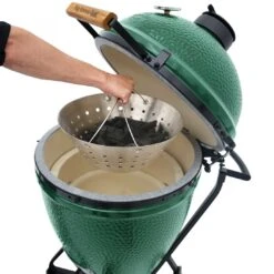 Big Green Egg Stainless Steel Fire Bowls (kolenmand) -BBQ Verkoopwinkel big green egg stainless steel fire bowls kolenmand 2
