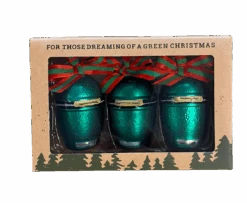 Big Green Egg Trio Mini Kerstballen -BBQ Verkoopwinkel big green egg trio mini kerstballen 2