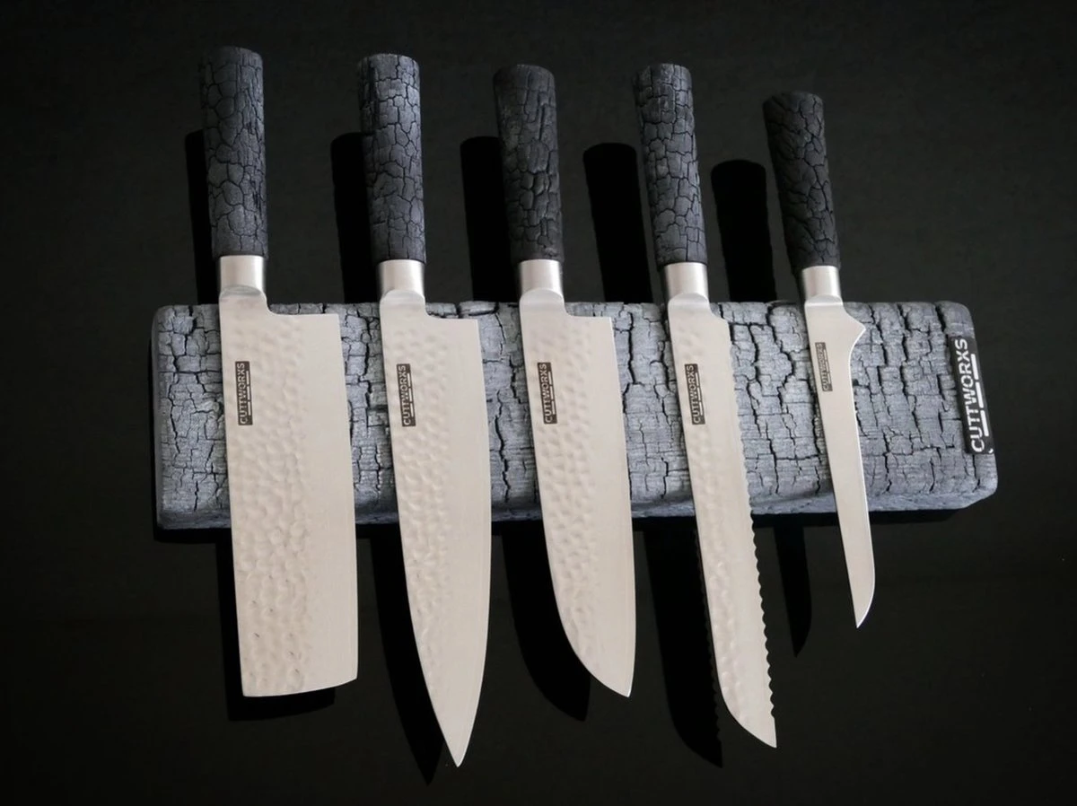 Cuttworxs Flamewood Magnetisch Messenlijst 2 Cuttworxs Flamewood Magnetisch Messenlijst - Afbeelding 2