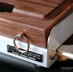 Cuttworxs Notenhouten Snijplank XL Met Sap Geul En Geïntegreerde Opvangbak -BBQ Verkoopwinkel cuttworxs notenhouten snijplank xl met sap geul en 2