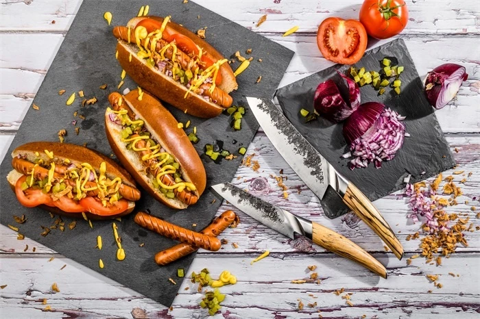 Forged Katai Santokumes 18cm 2 Forged Katai Santokumes 18cm - Afbeelding 2