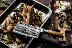 Forged Olive Hakbijl 17,5cm -BBQ Verkoopwinkel forged olive hakbijl 175cm 2