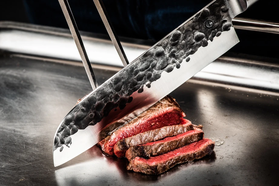 Forged Olive Santokumes 18cm 2 Forged Olive Santokumes 18cm - Afbeelding 2