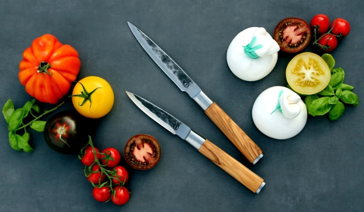 Forged Olive Universeel Mes (officemes) 12cm 3 Forged Olive Universeel Mes (officemes) 12cm - Afbeelding 3