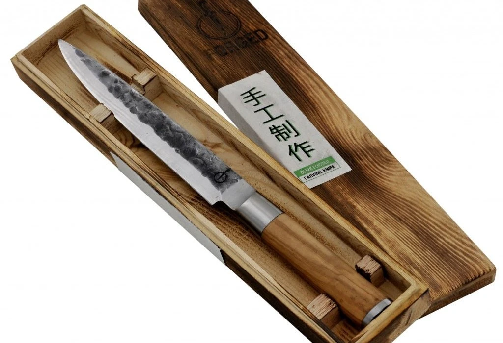 Forged Olive Vleesmes 20cm 2 Forged Olive Vleesmes 20cm - Afbeelding 2