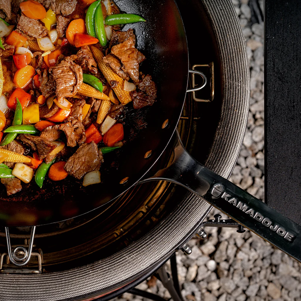 Kamado Joe Karbon Steel Wok 4 Kamado Joe Karbon Steel Wok - Afbeelding 4