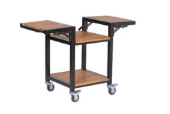 Monolith Icon / Junior Trolley Incl. Zijtafels -BBQ Verkoopwinkel monolith icon junior trolley incl zijtafels 2