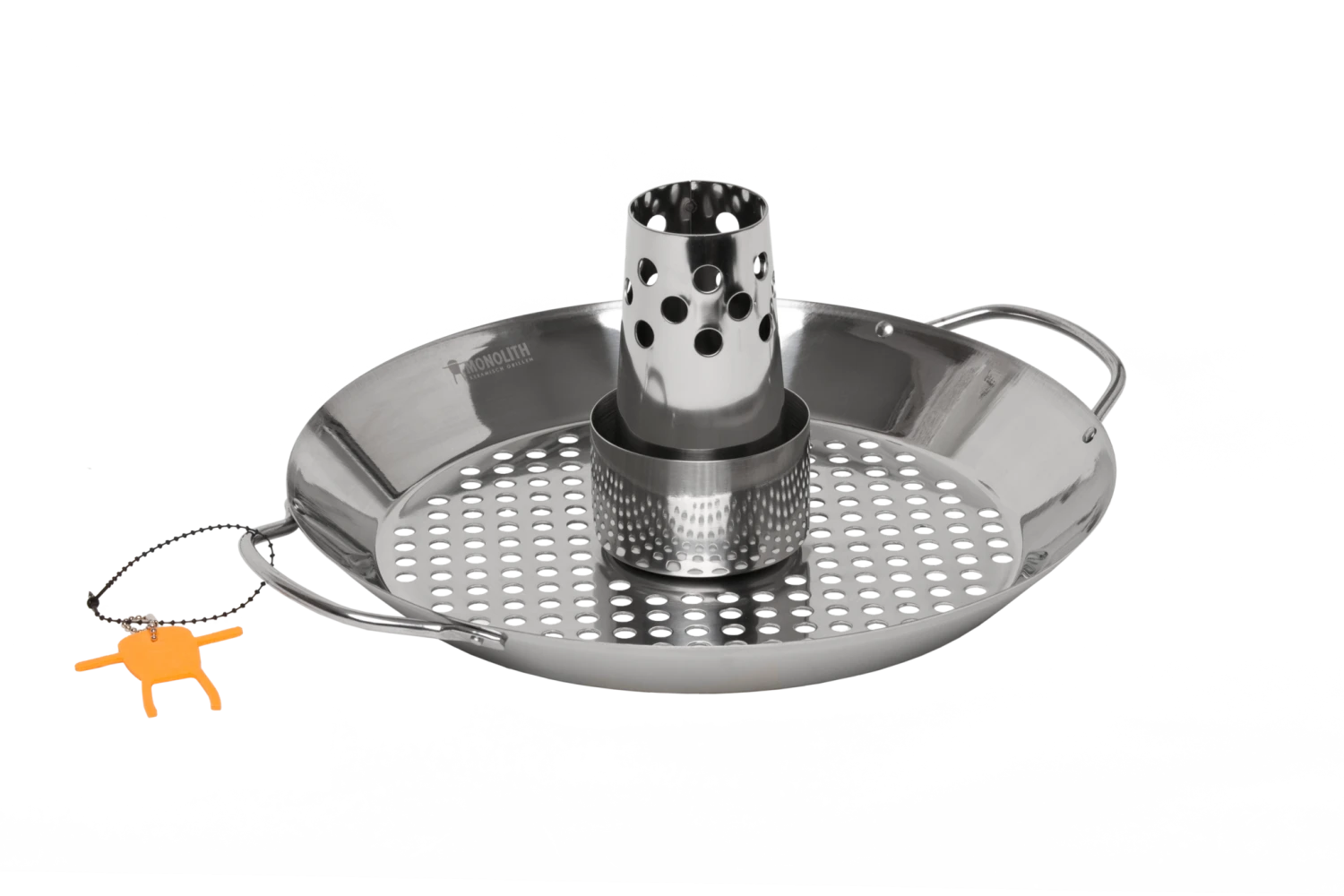 Monolith Kiphouder Met Grillschaal 1 Monolith Kiphouder Met Grillschaal