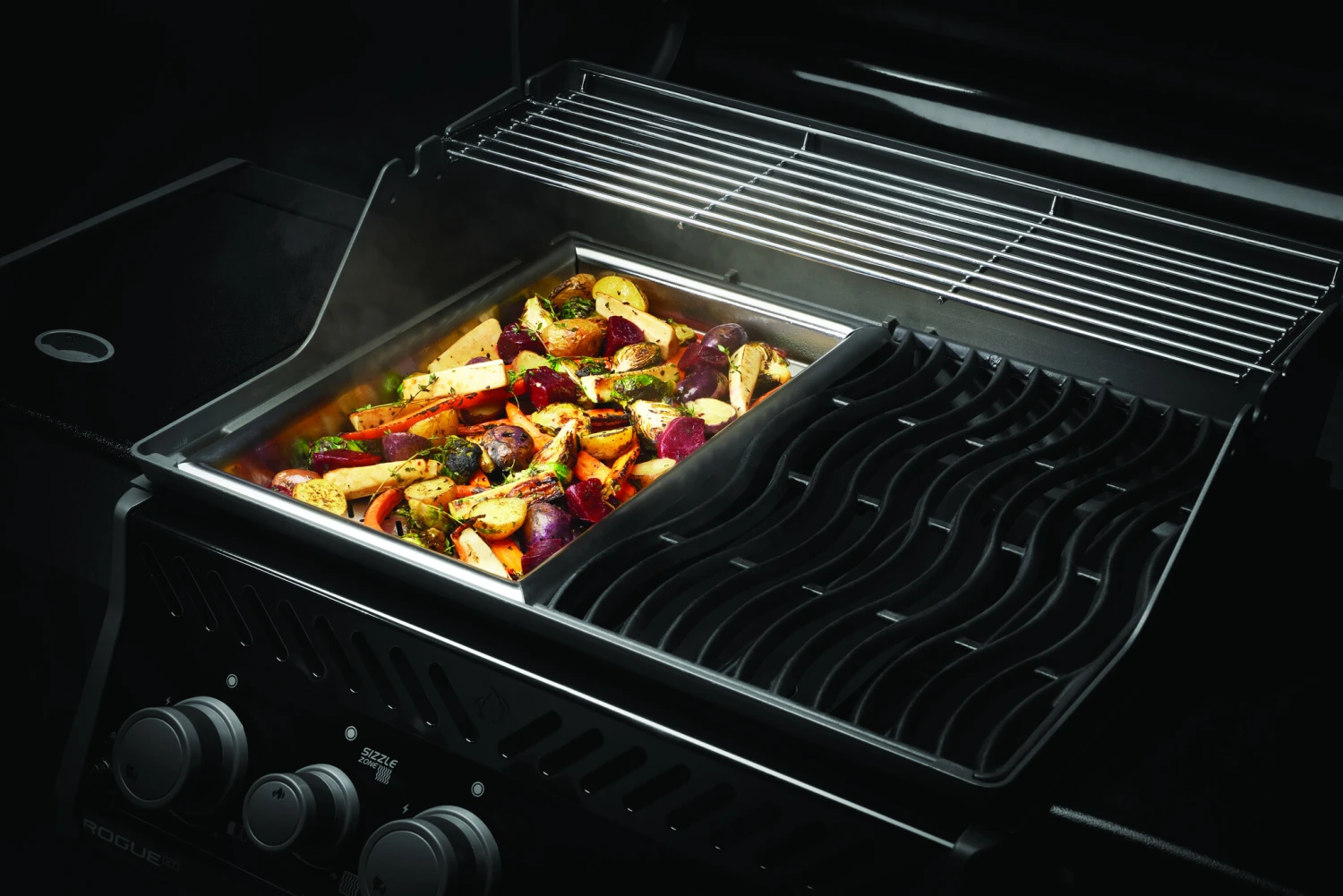 Napoleon Napoleon RVS Groentekorf 2 Napoleon Napoleon RVS Groentekorf - Afbeelding 2