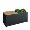 Ofyr Herb Garden Bench Black