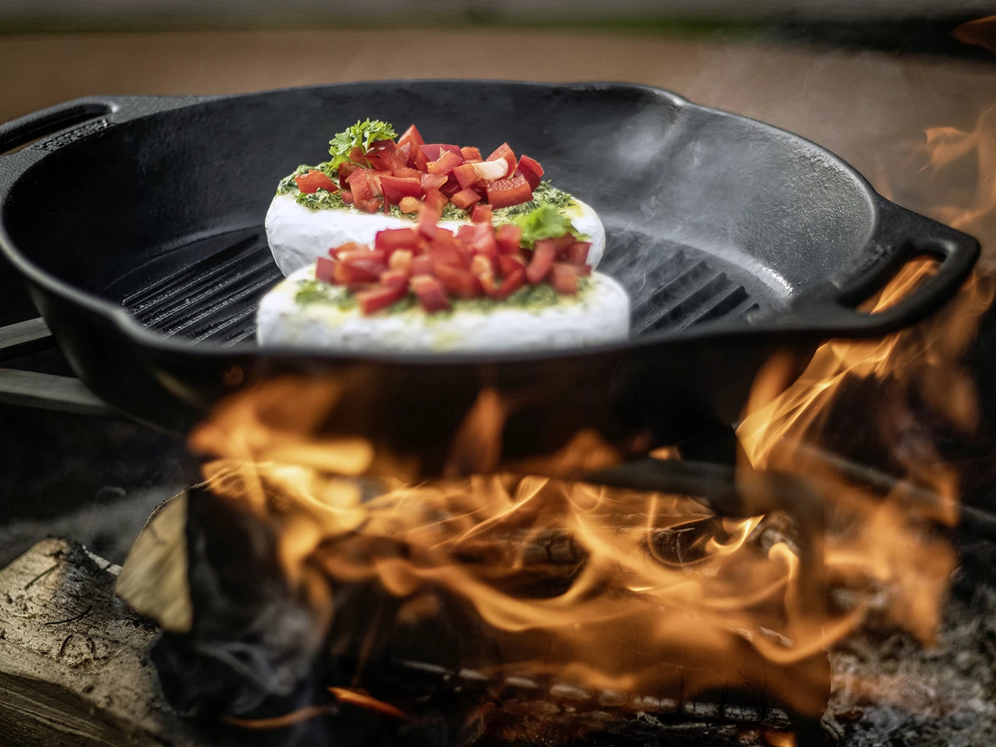 Petromax Gietijzeren Grill Skillet Met 2 Handvatten 5 Petromax Gietijzeren Grill Skillet Met 2 Handvatten - Afbeelding 5