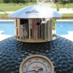 Smokeware RVS Chimney Cap -BBQ Verkoopwinkel smokeware rvs chimney cap 2