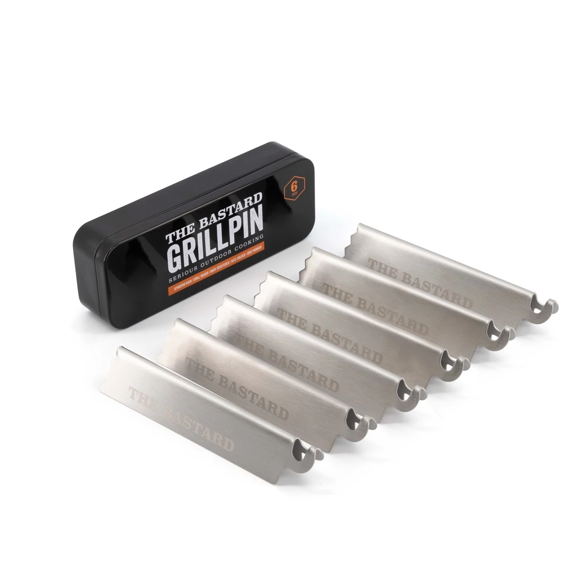 The Bastard Grill Pin Set Sparerib Rek 1 The Bastard Grill Pin Set Sparerib Rek