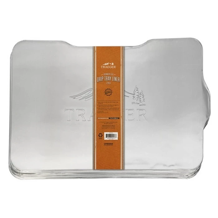 Traeger Tray Liner 5 Pack/ Lekbak- Ironwood 650 1 Traeger Tray Liner 5 Pack/ Lekbak- Ironwood 650