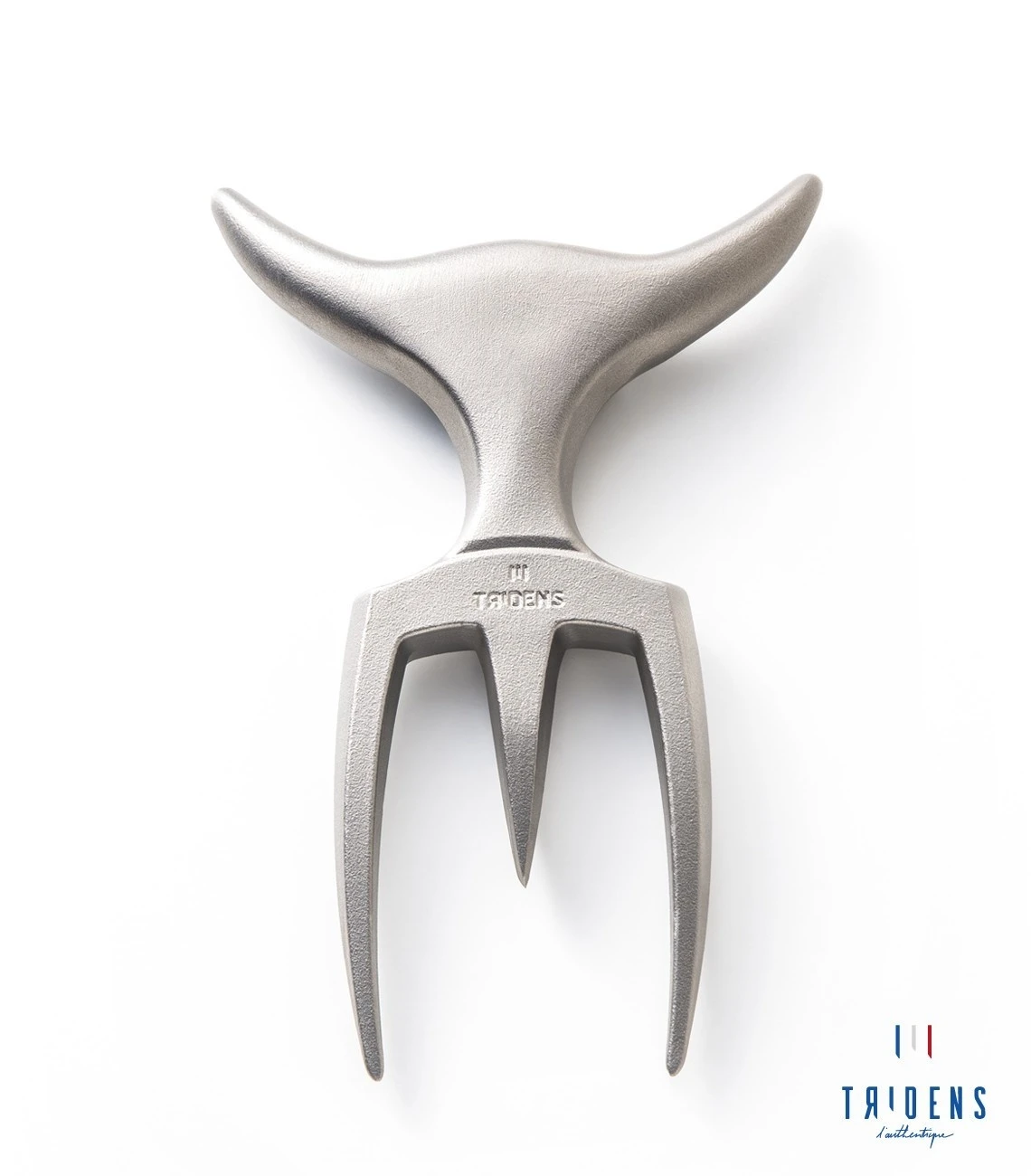 Tridens Brushed Fork In Pilo Mirror Beechwood Base 3 Tridens Brushed Fork In Pilo Mirror Beechwood Base - Afbeelding 3